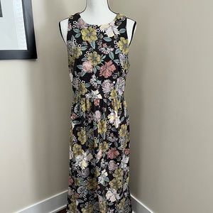 LOFT Floral Maxi-dress, like new!